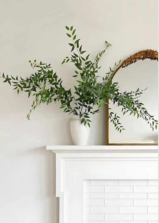 Fake Plants Italian Ruscus Branch - 49"